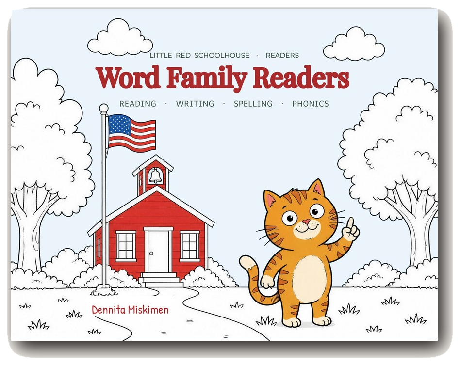 Word Family Readers — 38 decodable books in one volume (included in both bundles)